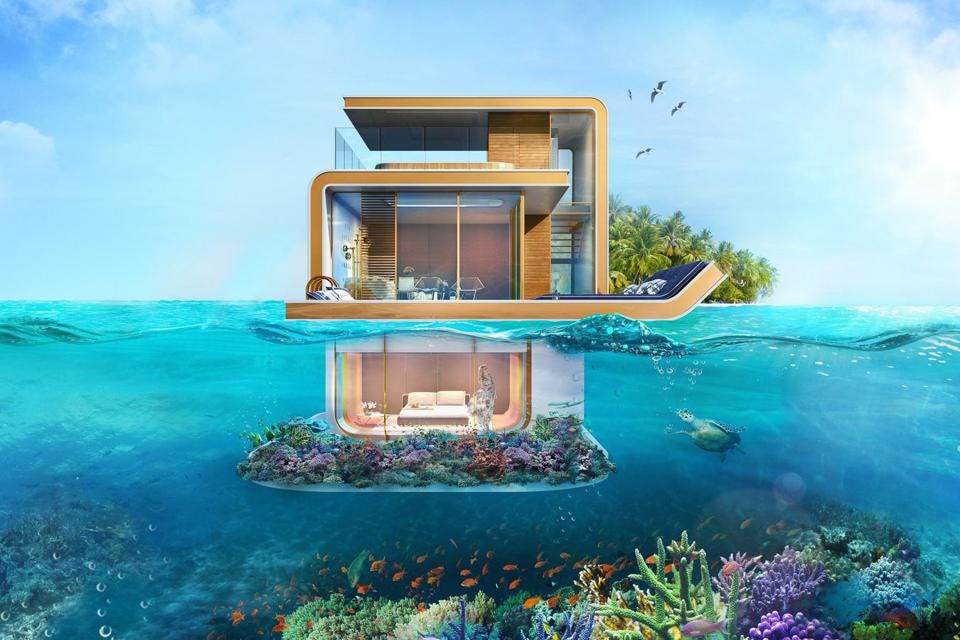 Experience Underwater Living On a Dubai Villa For $3 Million