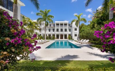 $18M Three-Level Oceanfront Mansion Florida Home